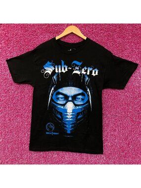 Mortal Kombat Sub-Zero "Flawless Victory!" Graphic Game T-Shirt Medium